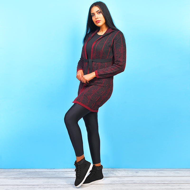 مانتو بافت دخترانه مدل VINA