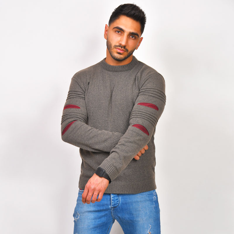 پلیور بافت مردانه مدلAnimos