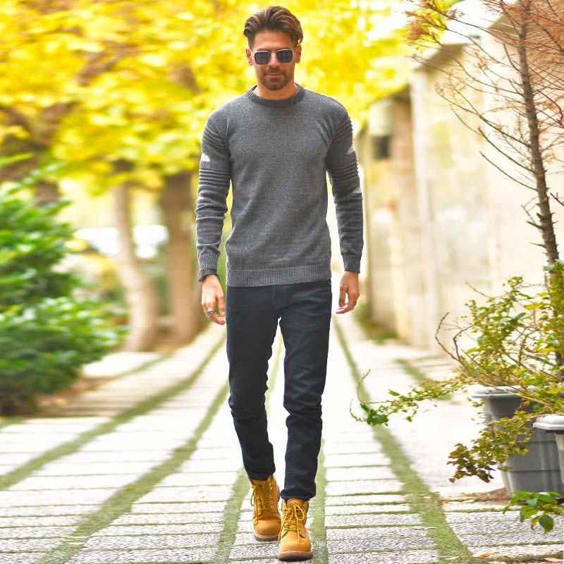 پلیوربافت مردانه مدل Arkin