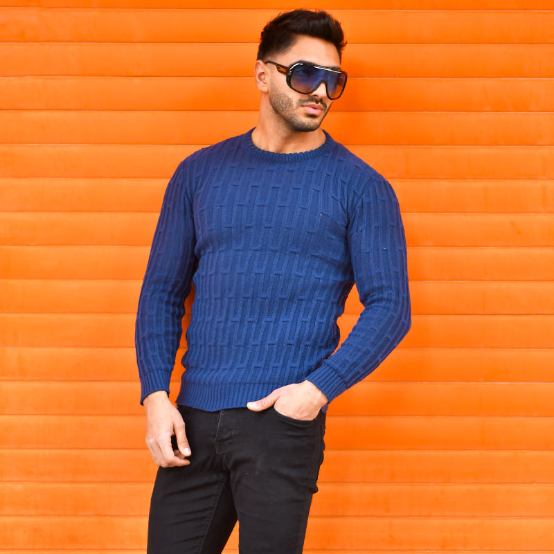 پلیوربافت مردانه مدل Bashvan