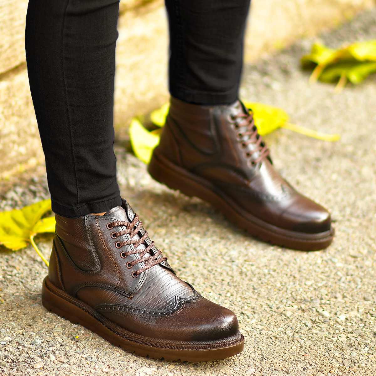 کفش ساقدار مردانه مدل Zamyad