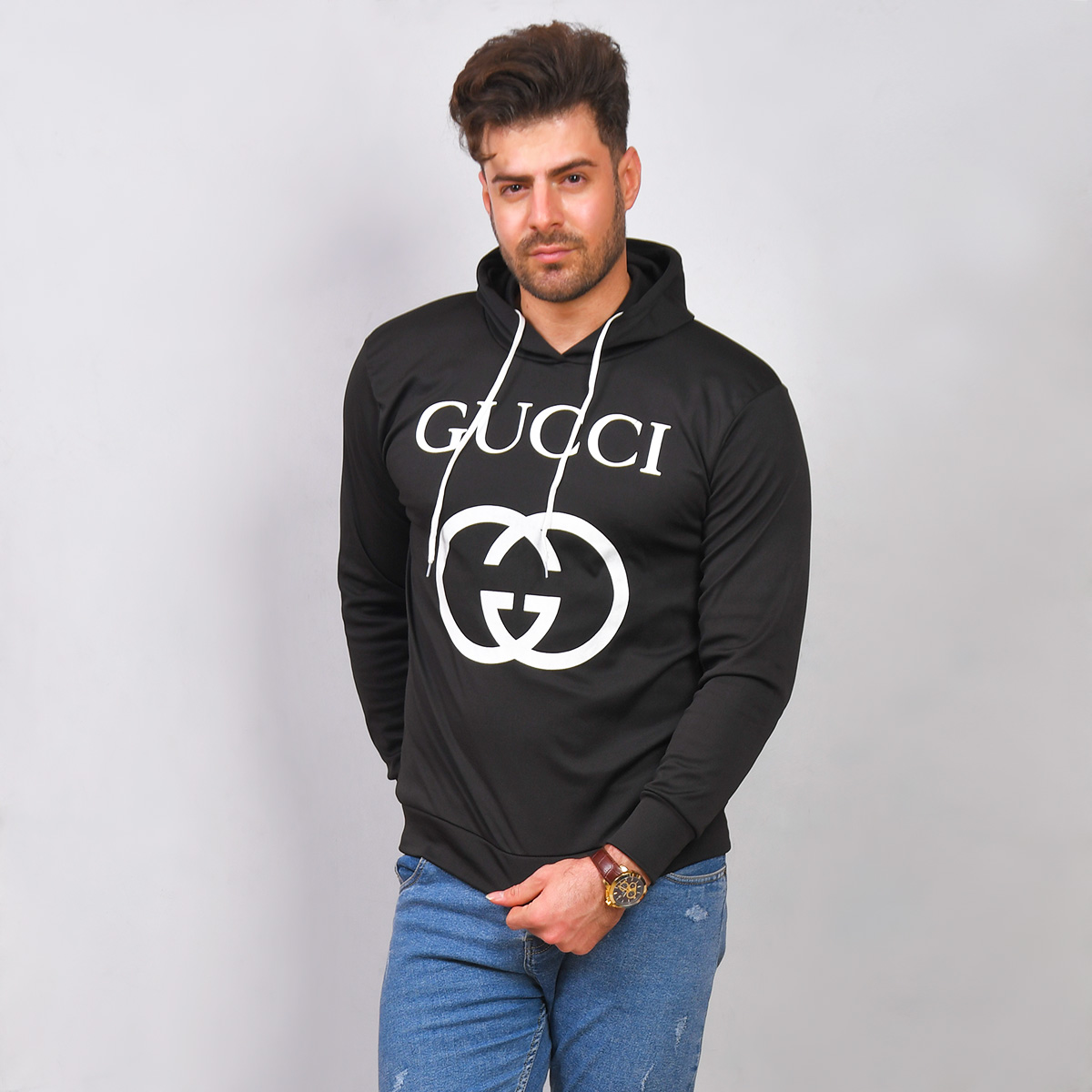 هودی کلاه دار مردانه مدل Pakmehr