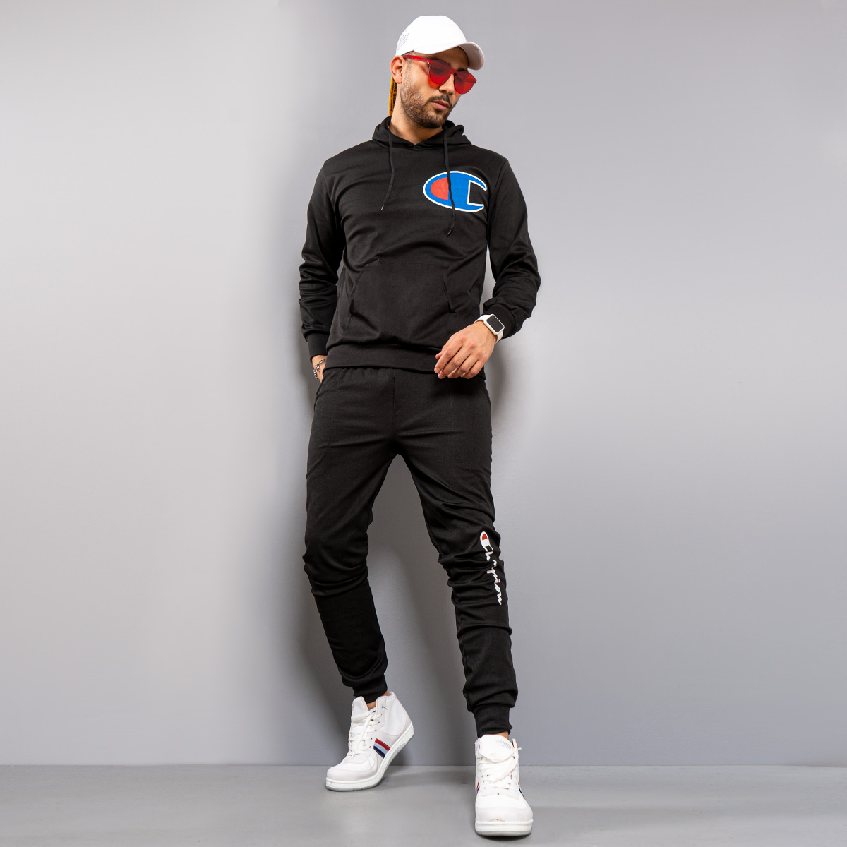 ست سوئیشرت شلوار مردانه چمپیون مدل Keyvan