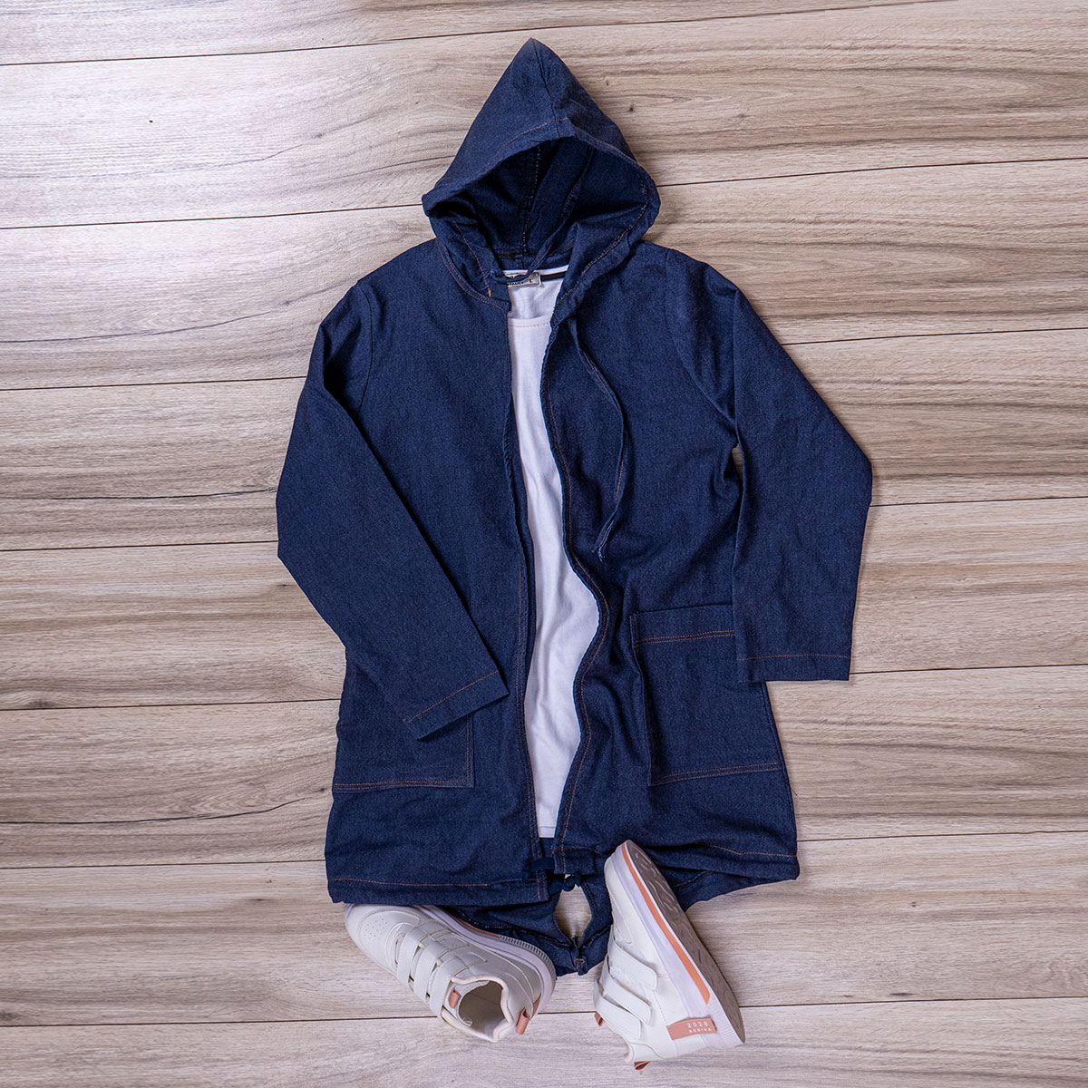 مانتو جين دخترانه مدل Edvika