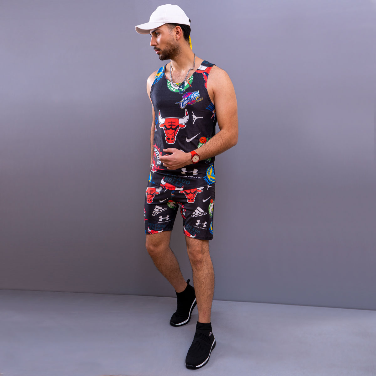 رکابی و شلوارک مردانه RAPTORS