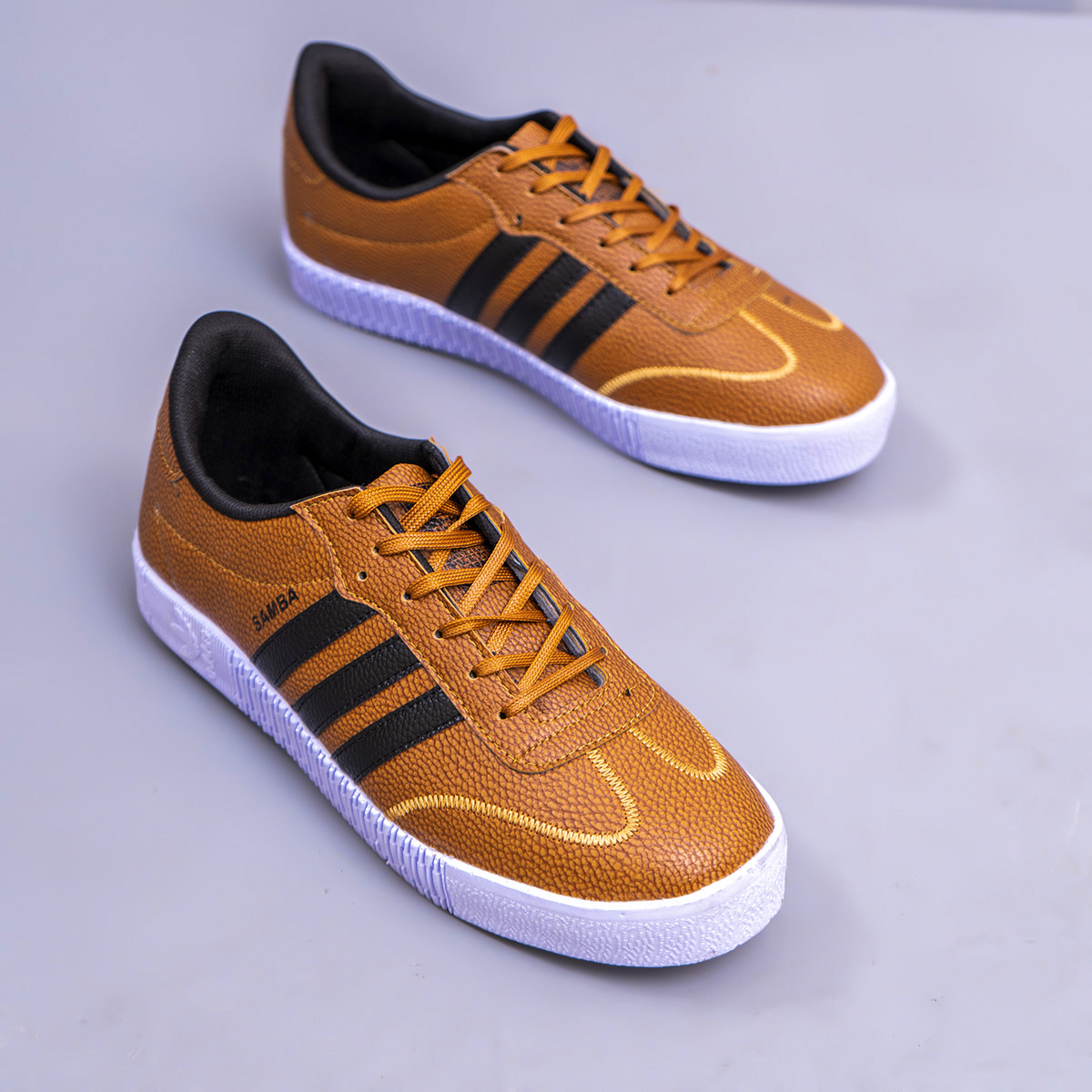 کفش adidas مردانه عسلی مدل Samba