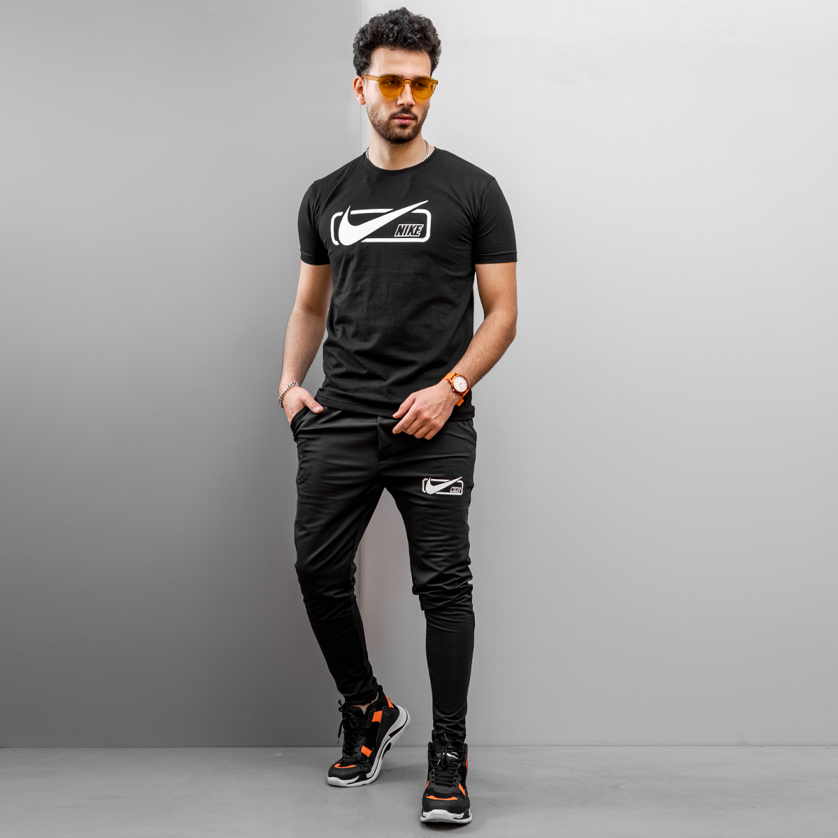 ست تیشرت شلوار مردانه Nike مدل Chitvan