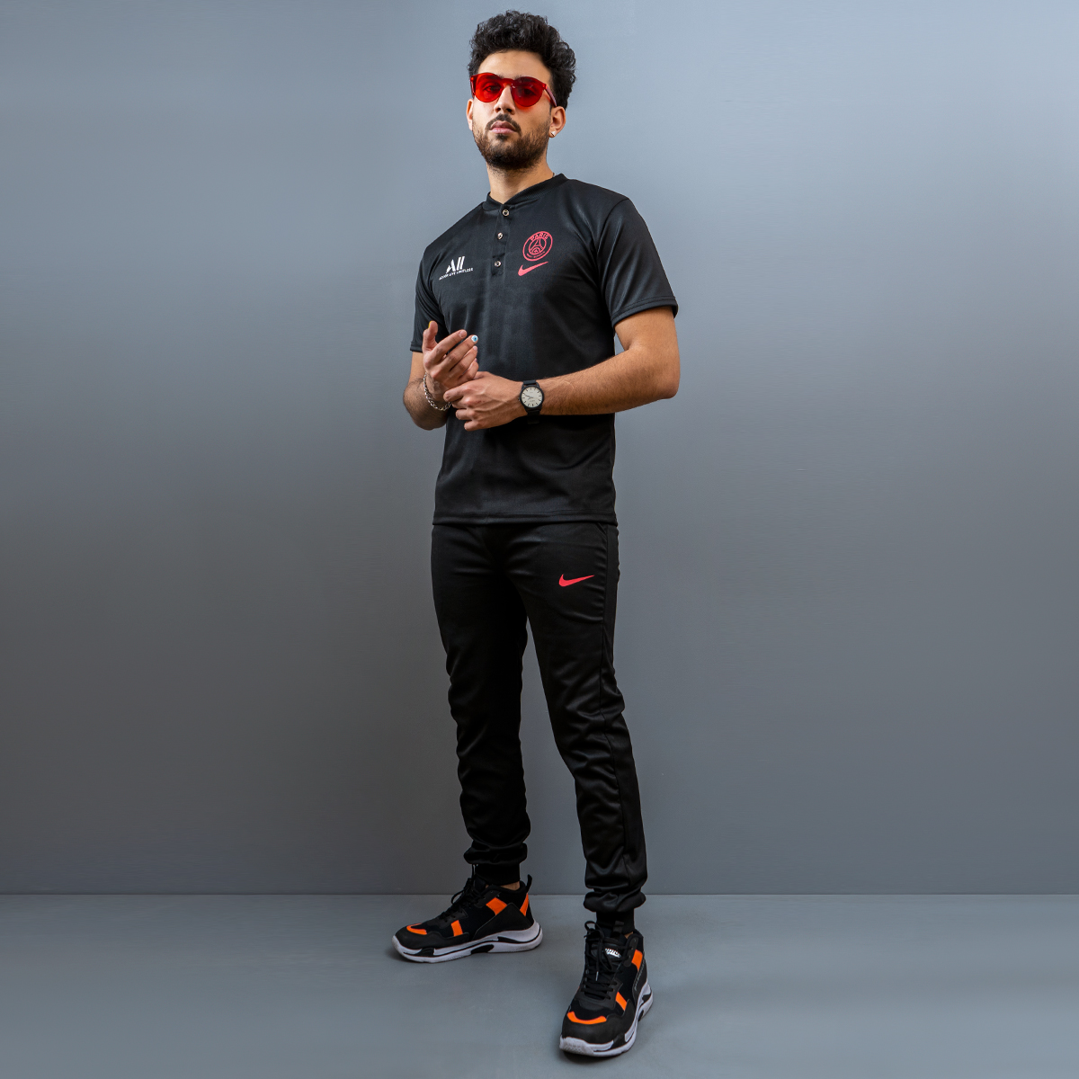 ست تیشرت شلوار PARIS مردانه مدل Ensel