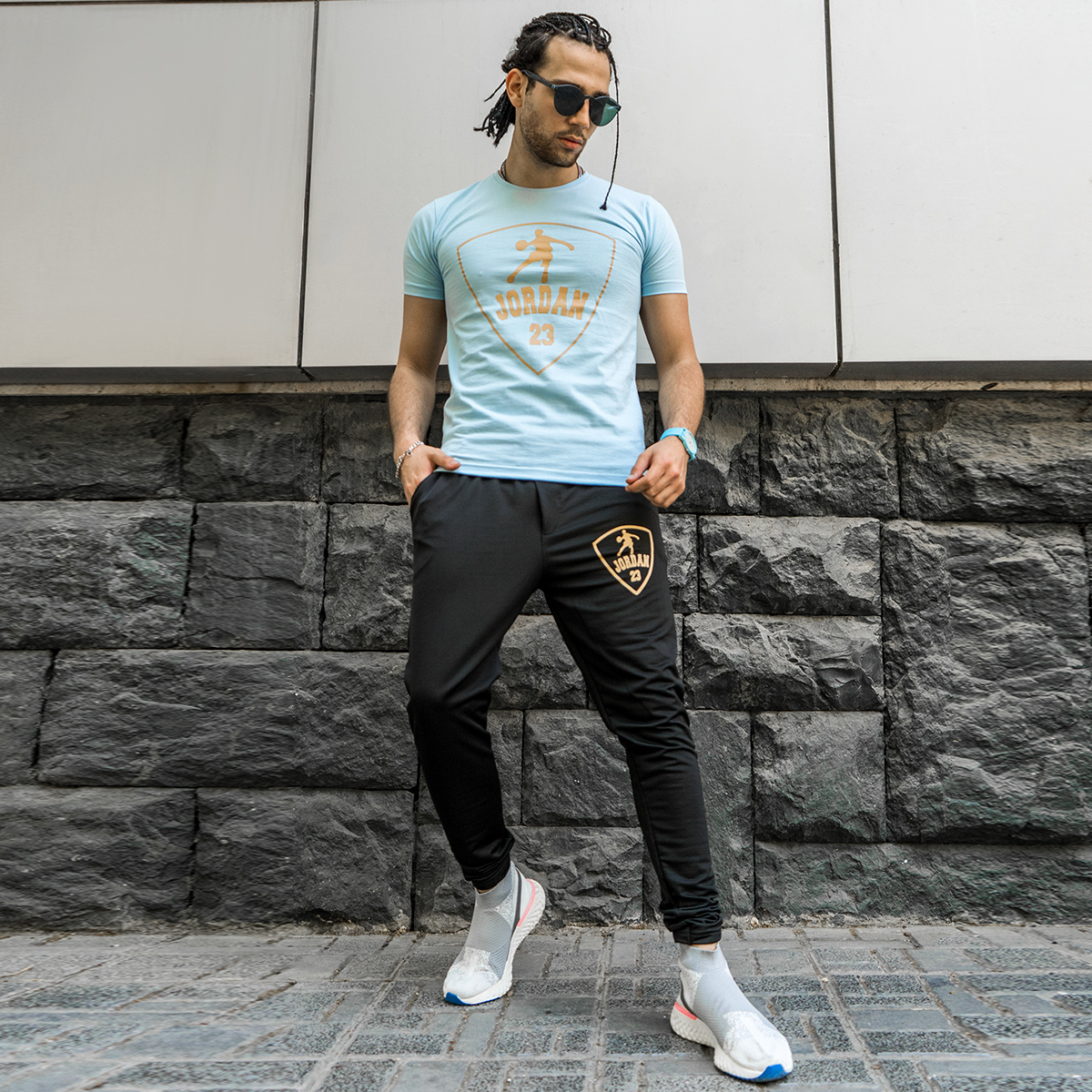 ست تیشرت شلوار jordan مردانه مدل Lenox