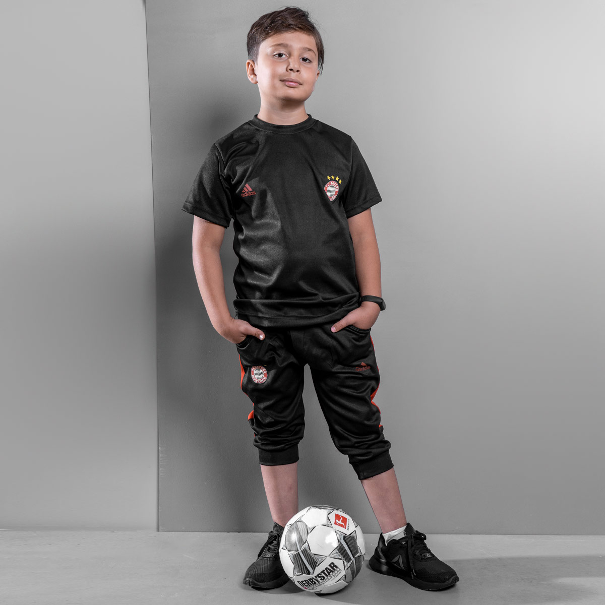 ست بچگانه تیشرت شلوارک بایرن مونیخ مدل Z114