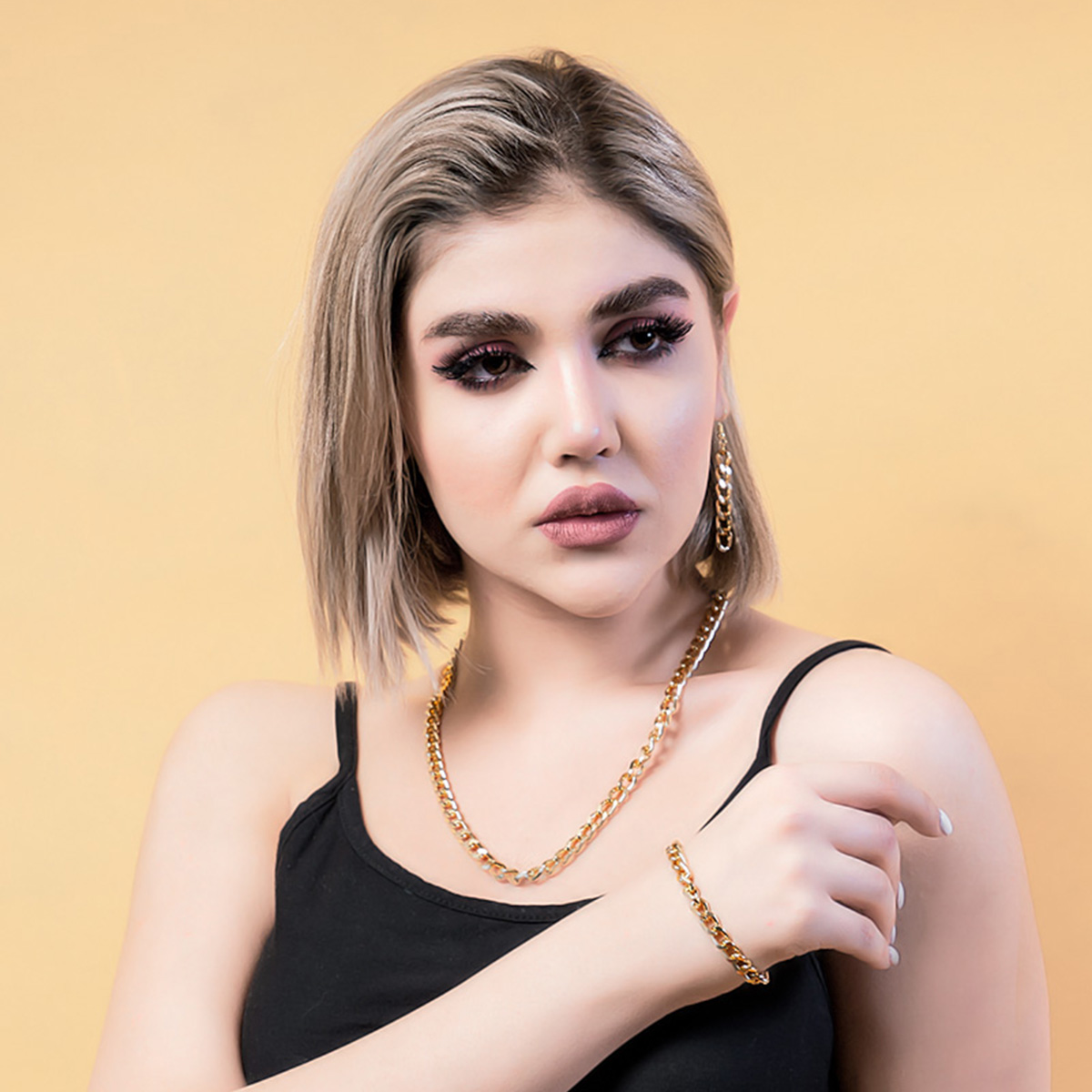 نیم ست زنانه Cartier مدل Mandana