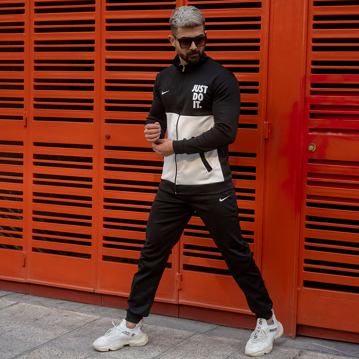 ست سوئیشرت شلوار Just do itمردانه مدل Farid