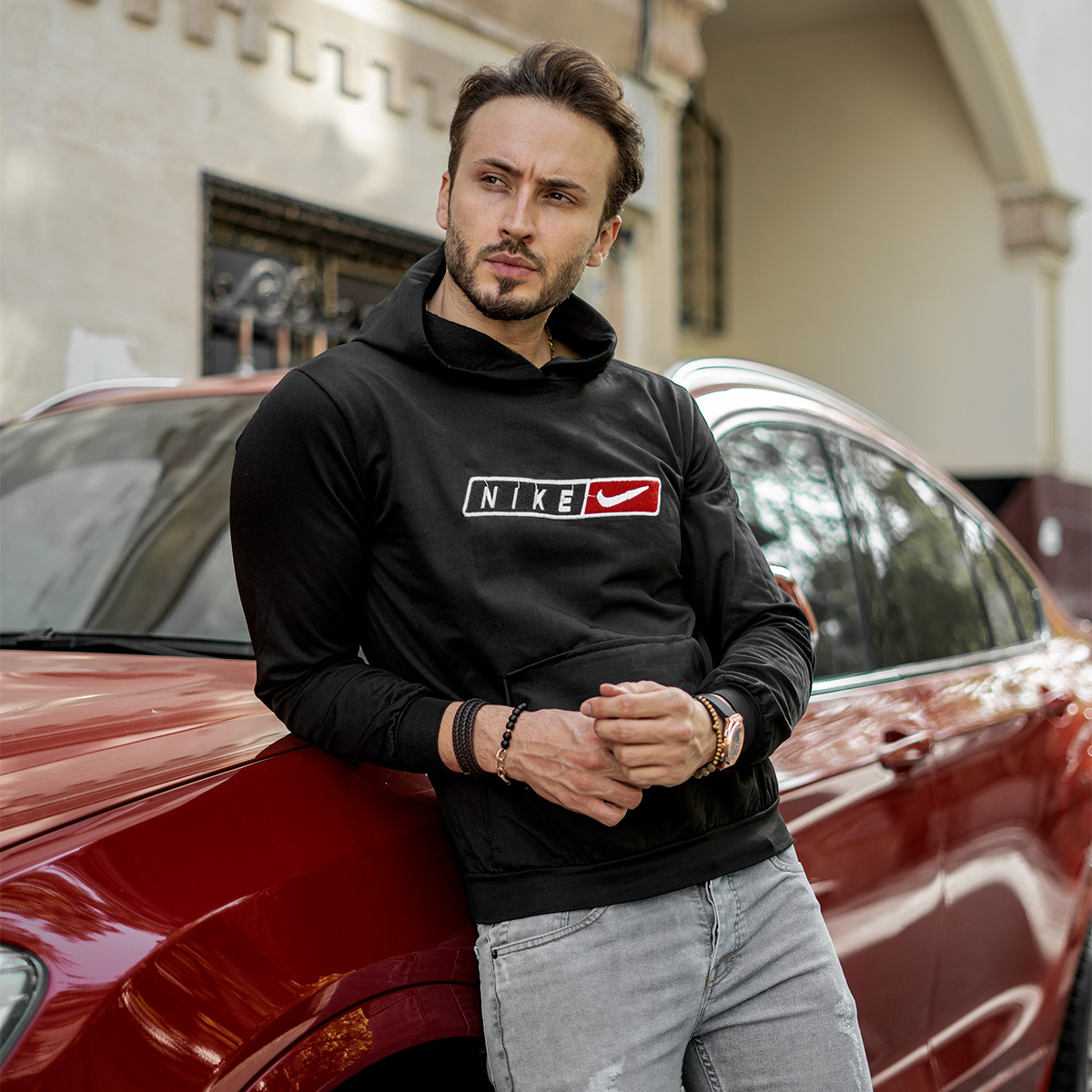 هودی مردانه نایک مدل Zaker