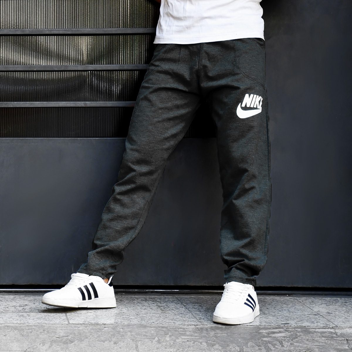 شلوار اسلش(T) مردانه نایک ذغالی مدل MP60