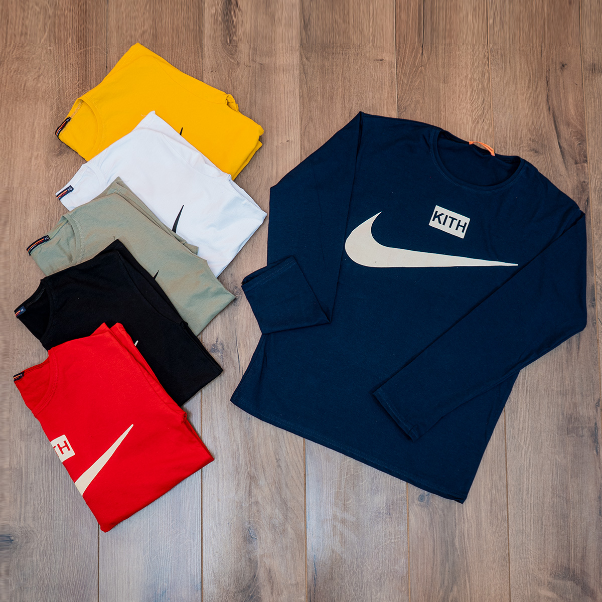 تیشرت آستین بلند مردانه Nike قرمز مدل A77