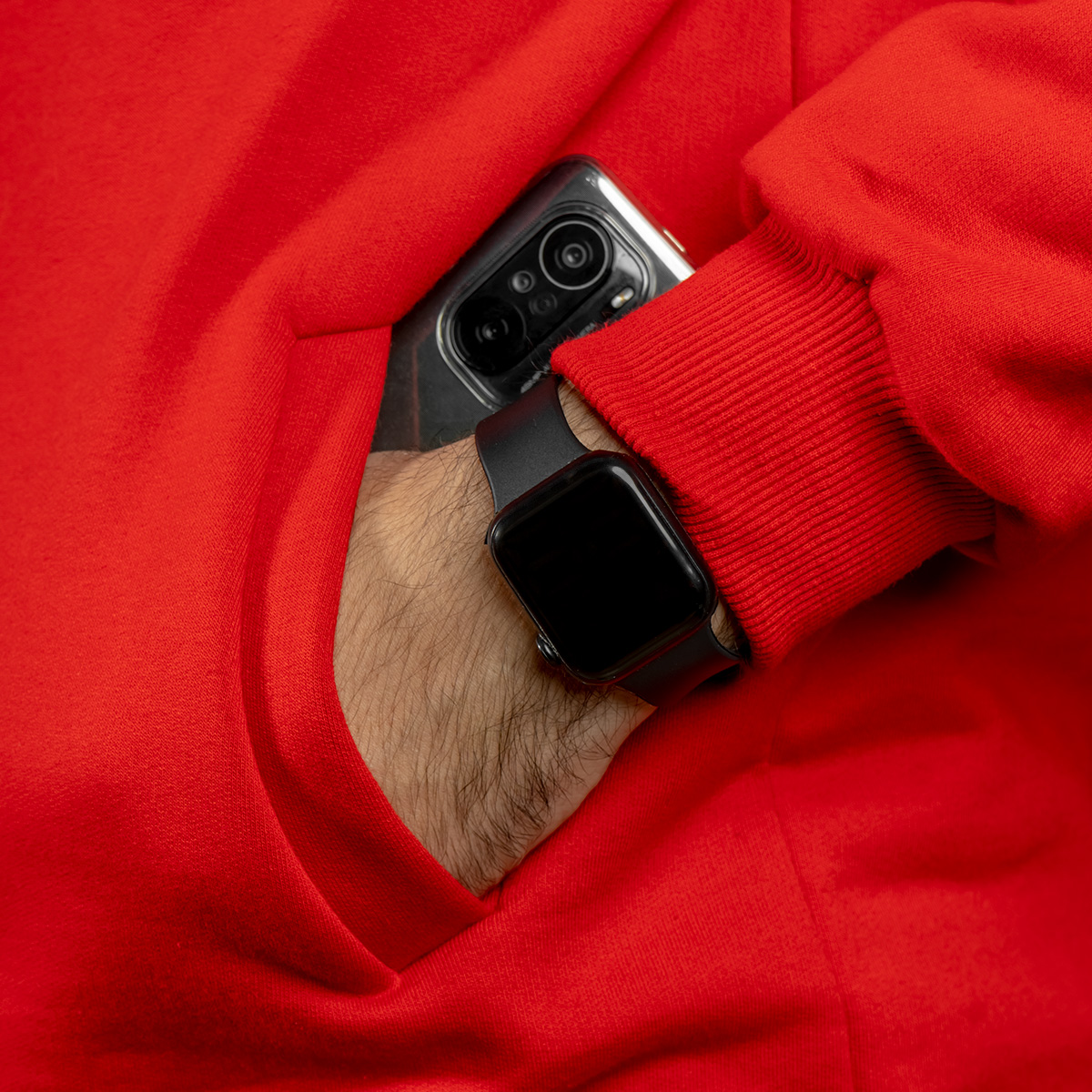 ساعت دیجیتالی LED مشکی مدل Alan