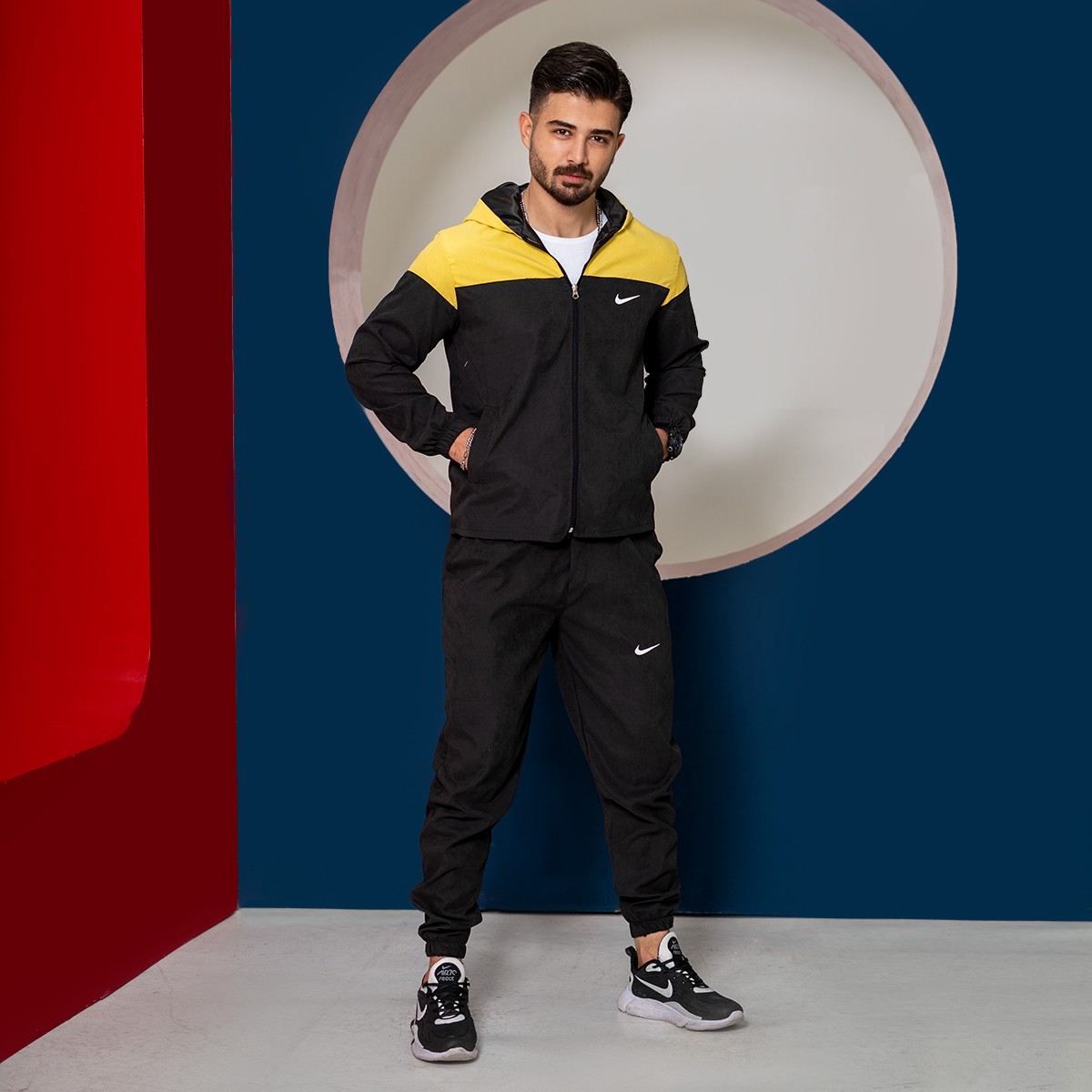 ست سوییشرت شلوار نایک مردانه مدل Shaya