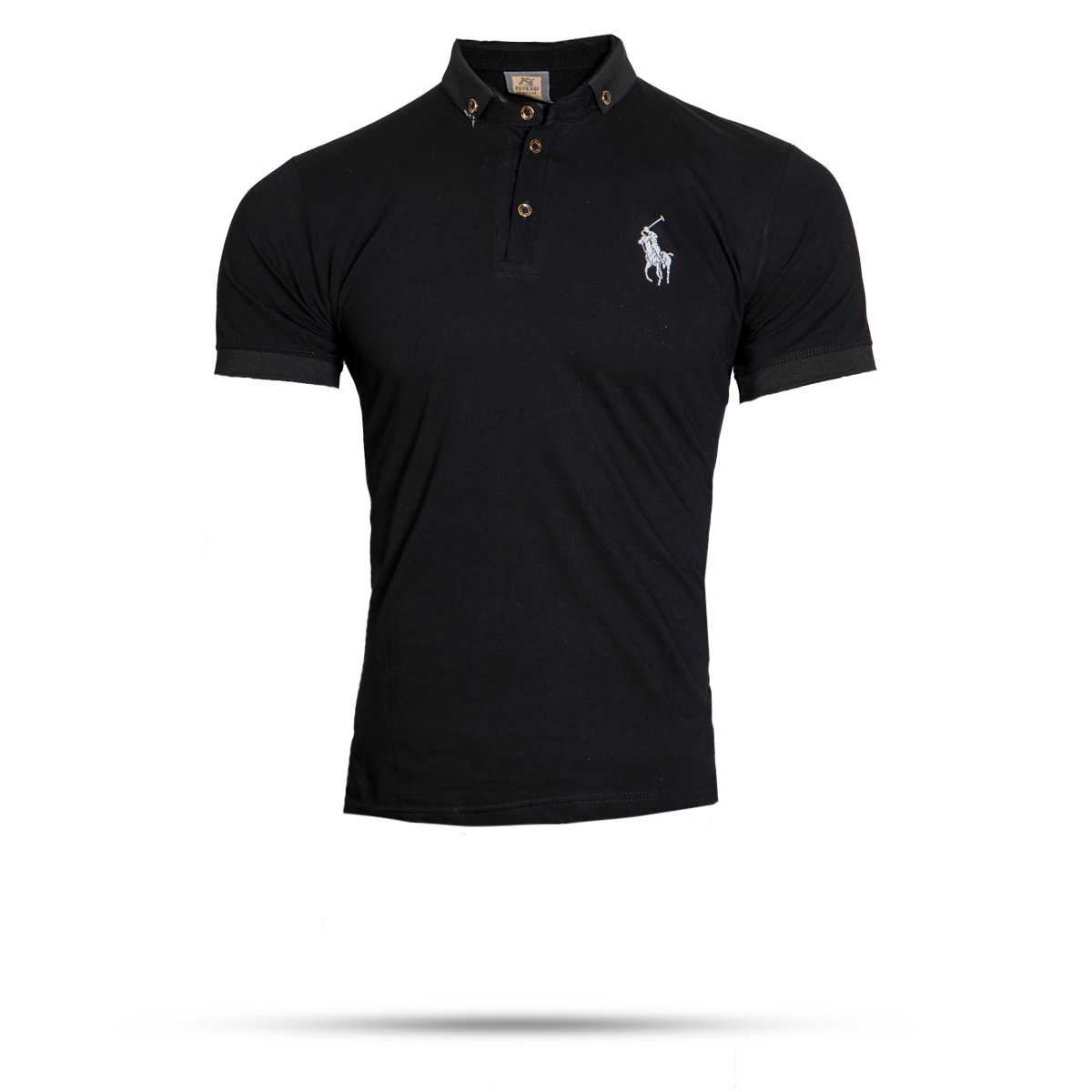 تیشرت POLO مردانه مشکی مدل Havino