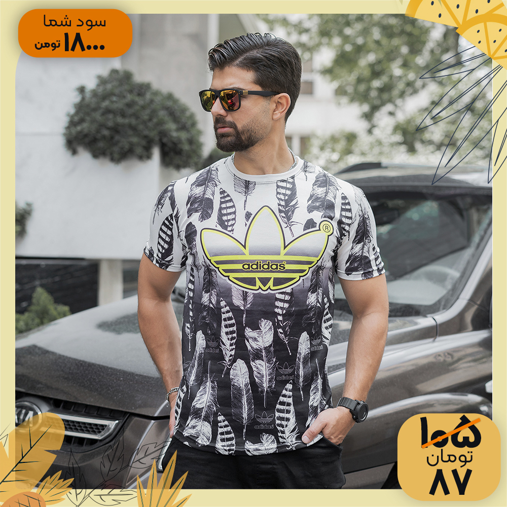 تیشرت آدیداس طرح پرمردانه مدل C25