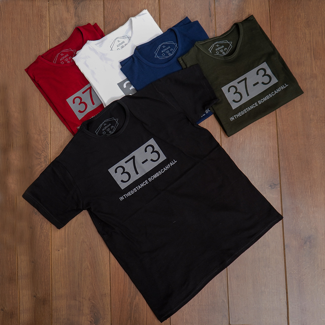 تیشرت مردانه سبز(T) مدل 373