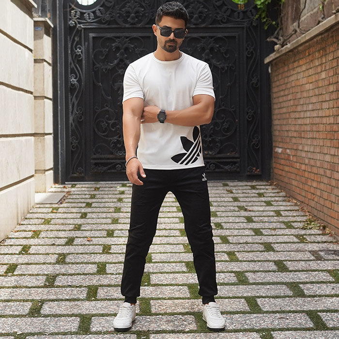 ست تیشرت شلوار مردانه آدیداس مدل DD30