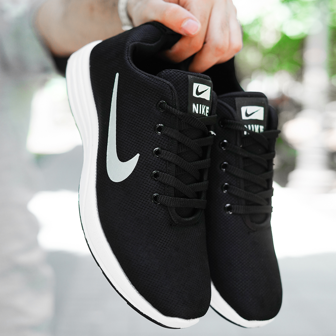 کفش ورزشی مردانه نایک مشکی مدلT52