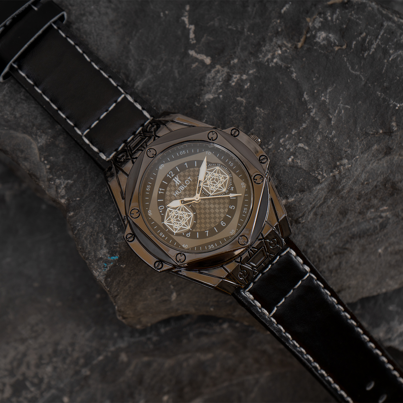 ساعت مچی Hublot مشکی مدل G705