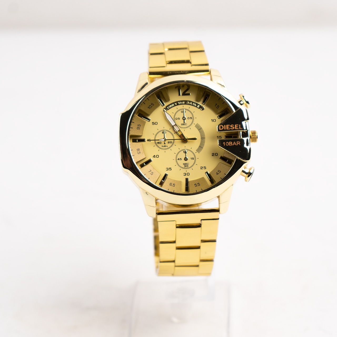 ساعت مچی DIESEL مردانه طلایی صفحه طلایی مدل U700