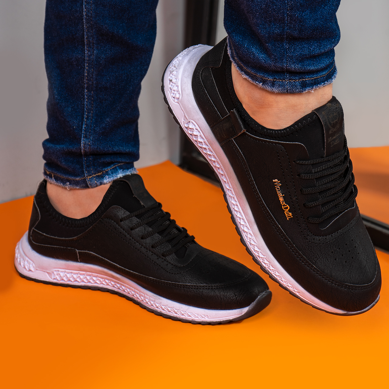 کفش ورزشی مردانه مشکی مدلDutti