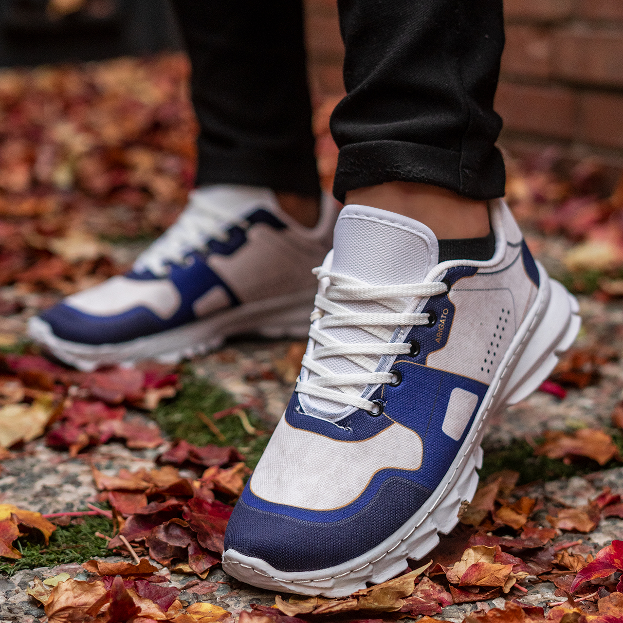 کفش ورزشی (T) مردانه بنفش طوسی مدل hirbad