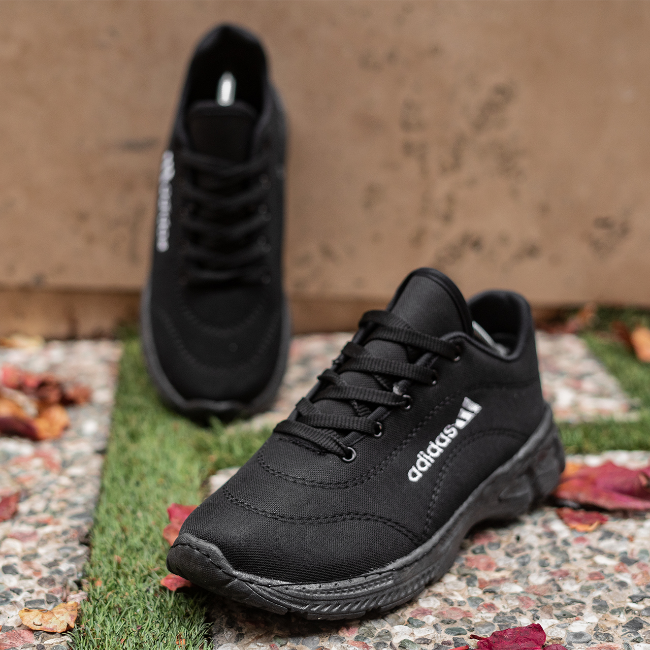 کفش ورزشی (T) مردانه طرح آدیداس مشکی مدل mersa