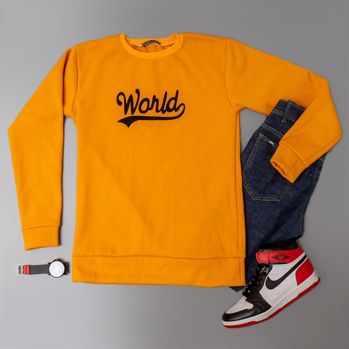 دورس مردانه خردلی مدل World