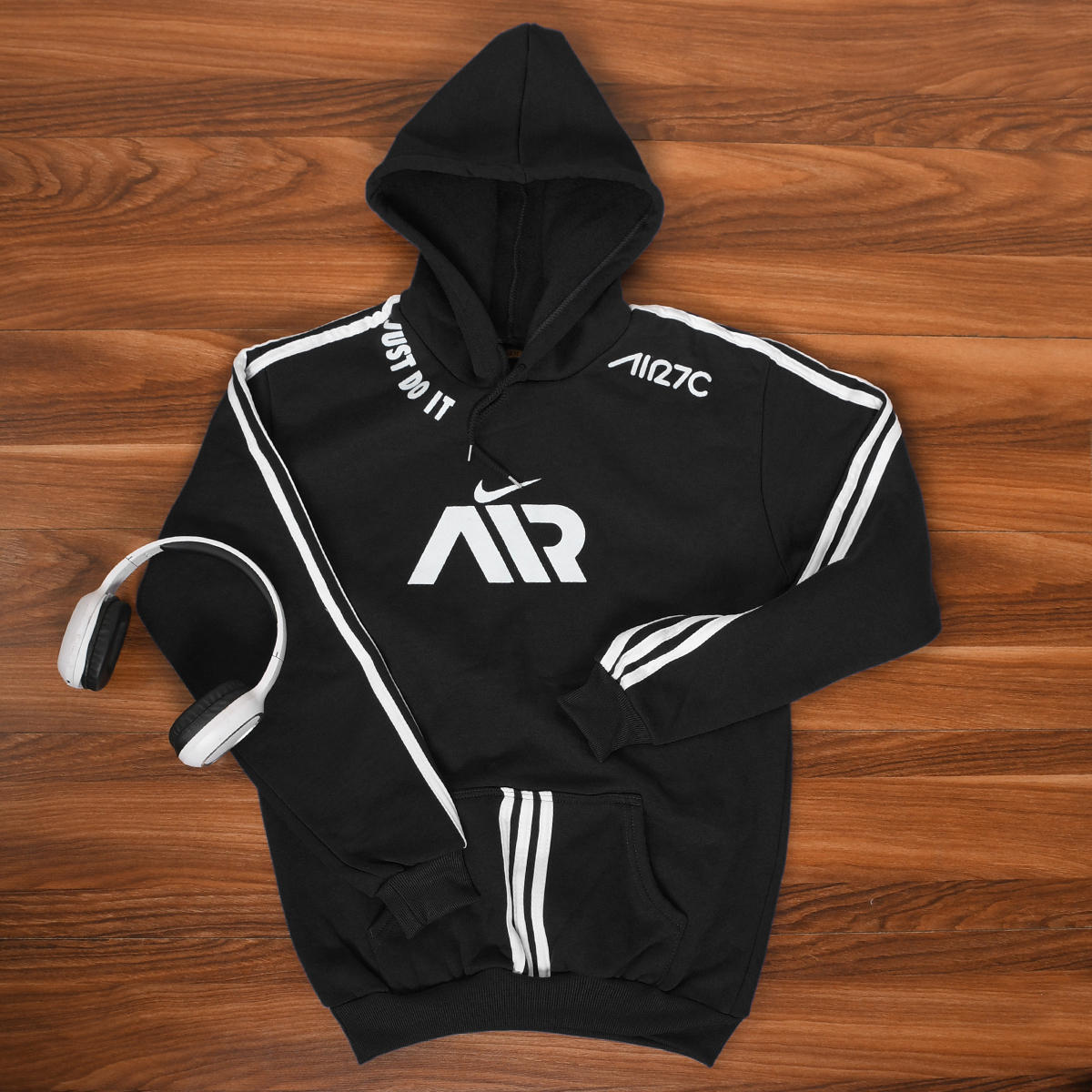 هودی NikeAir مشکی مردانه مدلHaman