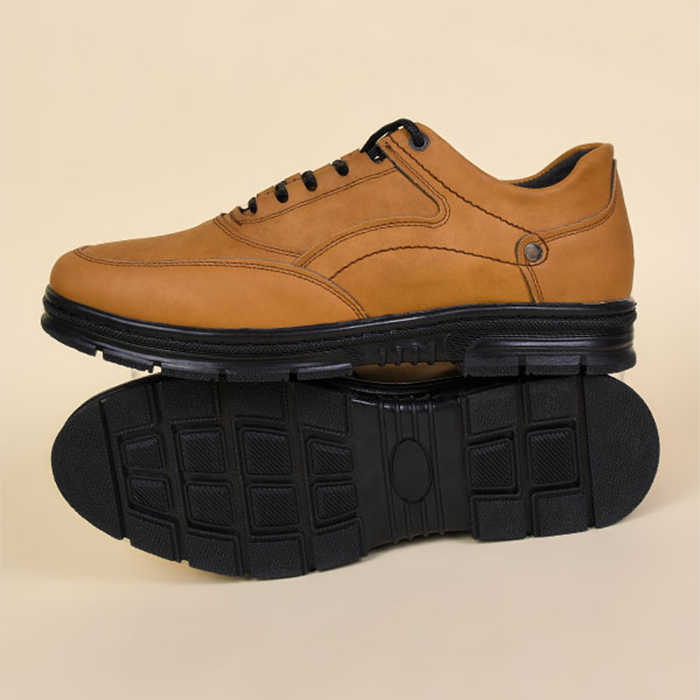 کفش مردانه CAT خردلی مدل Galin