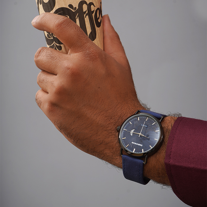 ساعت مچی سرمه ای empower مدل EM40