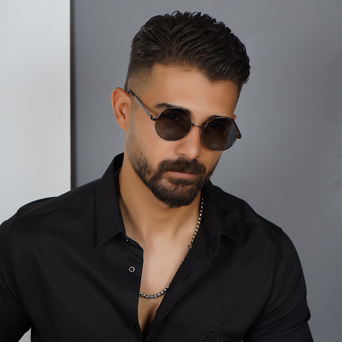 عینک مشکی مردانه مدل Harry Potter