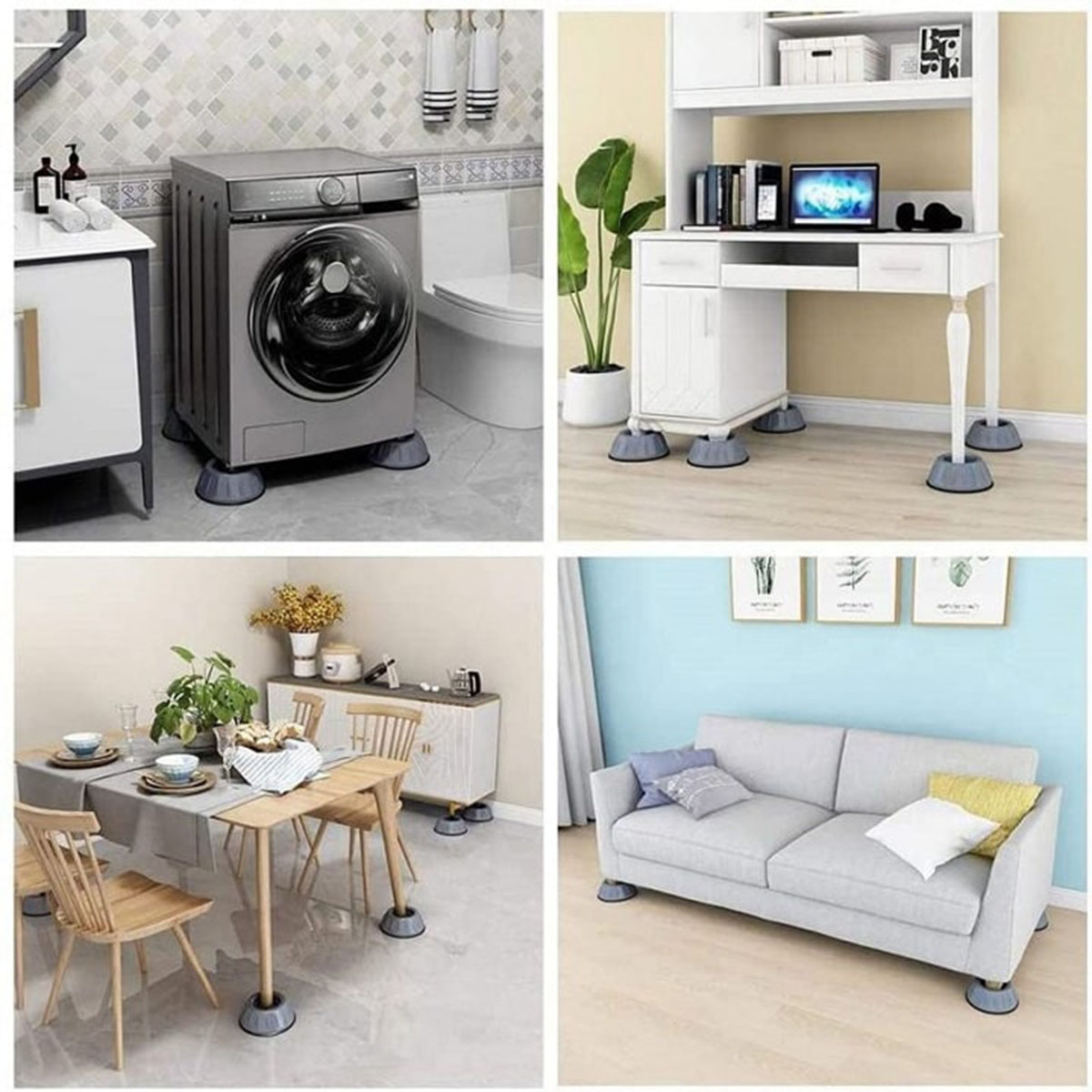 پایه لرزه گیر لباسشویی ( وارداتی )