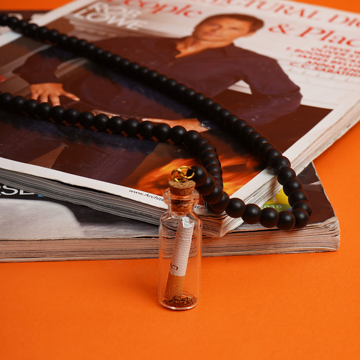 گردنبند مشکی مدل Bahman