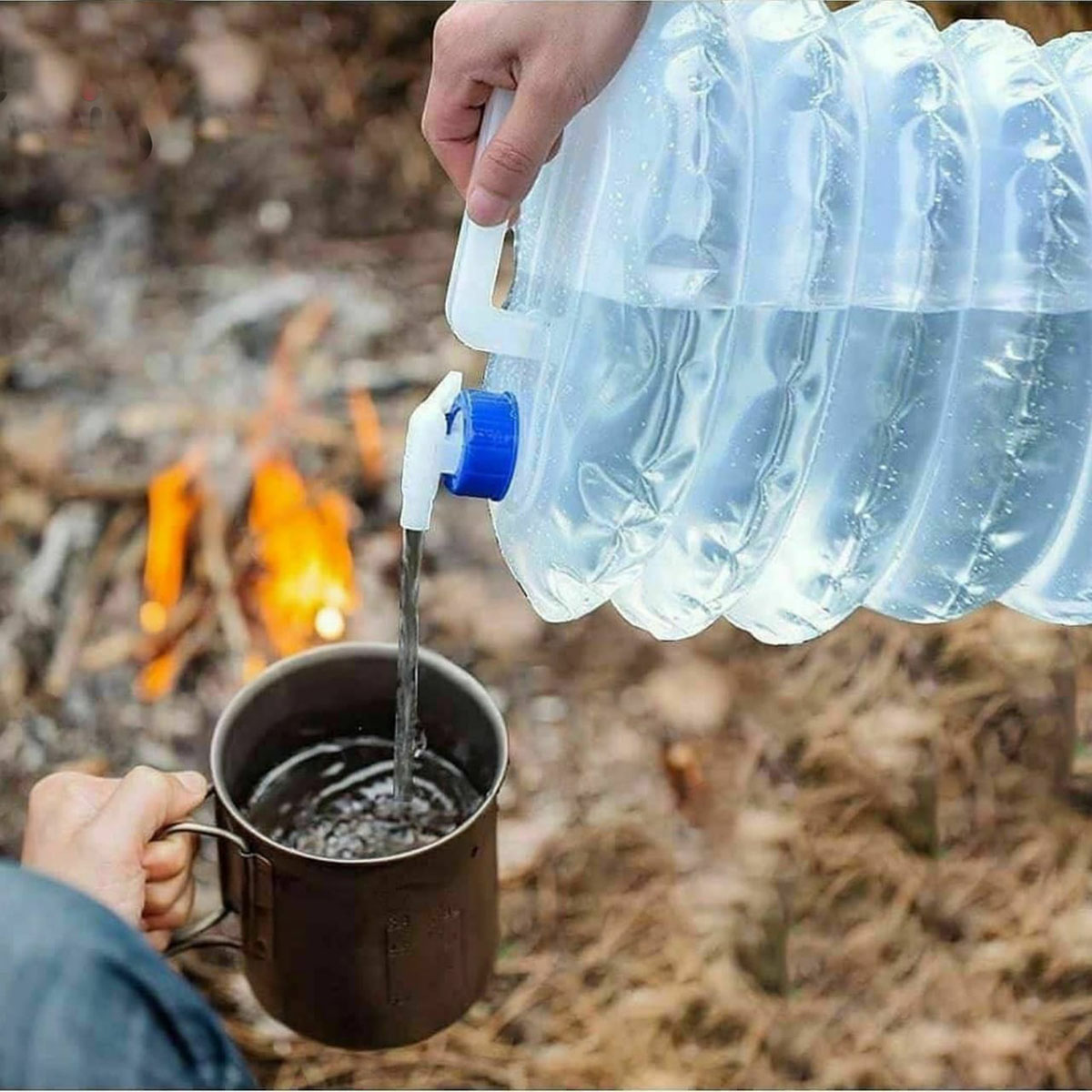 مخزن آب تاشو 10 لیتری