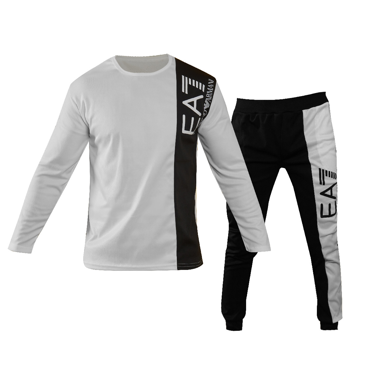 ست تیشرت شلوار مردانه آستین بلند مدل WE82