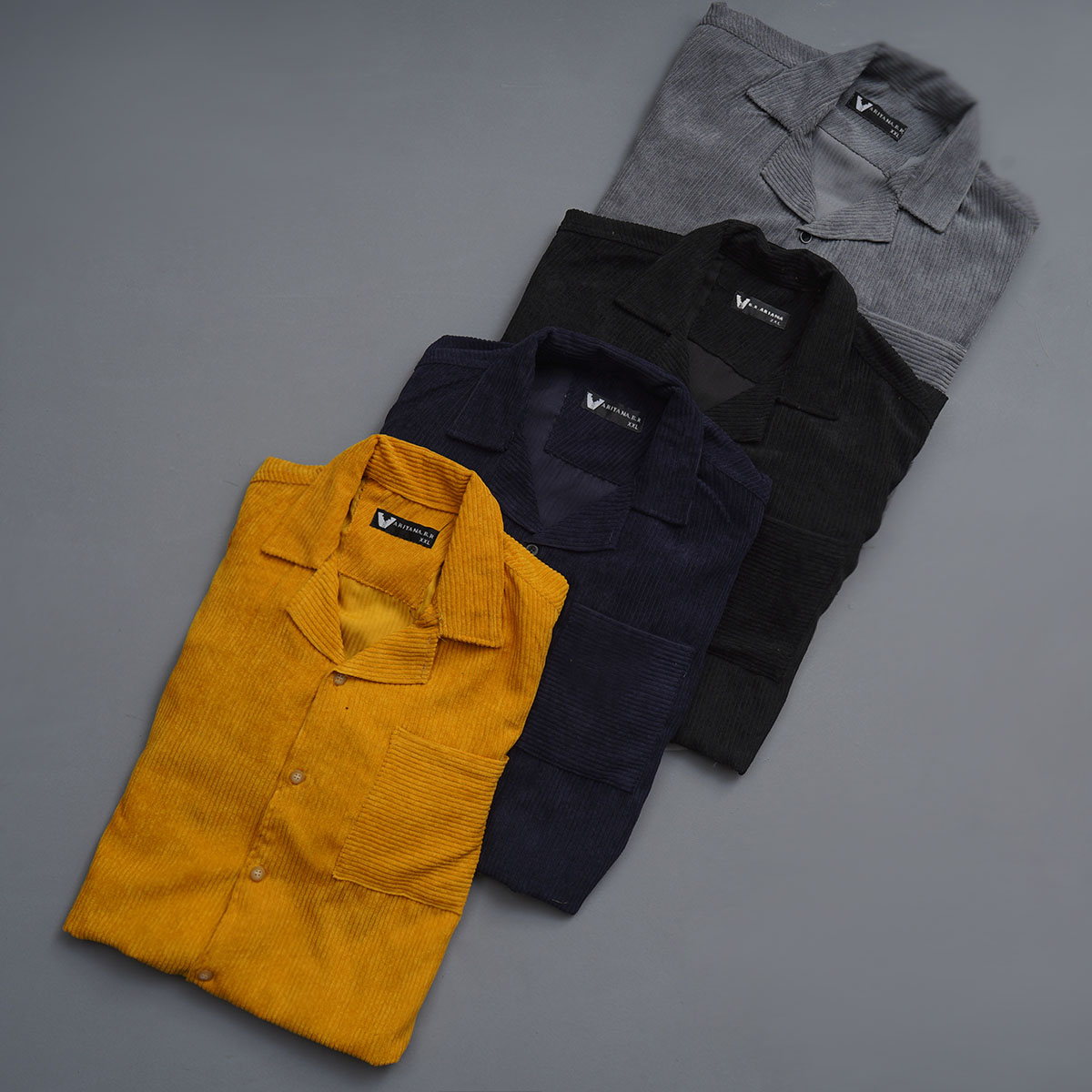 پیراهن مردانه کبریتی مشکی مدل Behtash