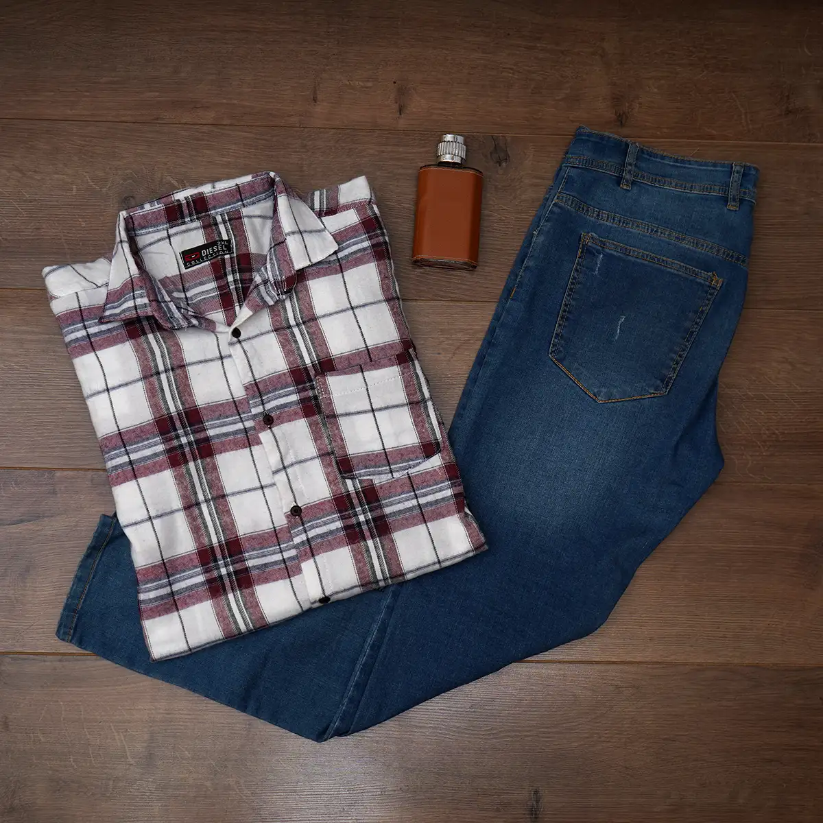 پیراهن مردانه سفید مدل Ramy