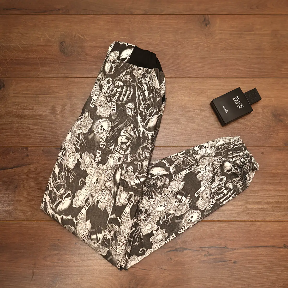 شلوار اسلش مردانه مدل BON (طرح اسکلت)