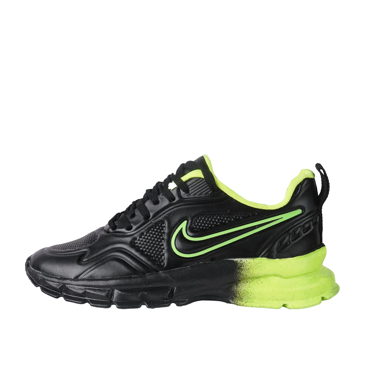 کفش ورزشی مردانه مشکی سبز مدل Arona