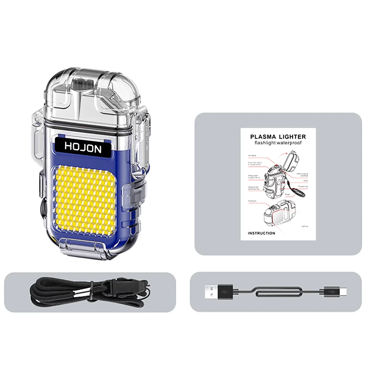 فندک شارژی مدل پلاسما