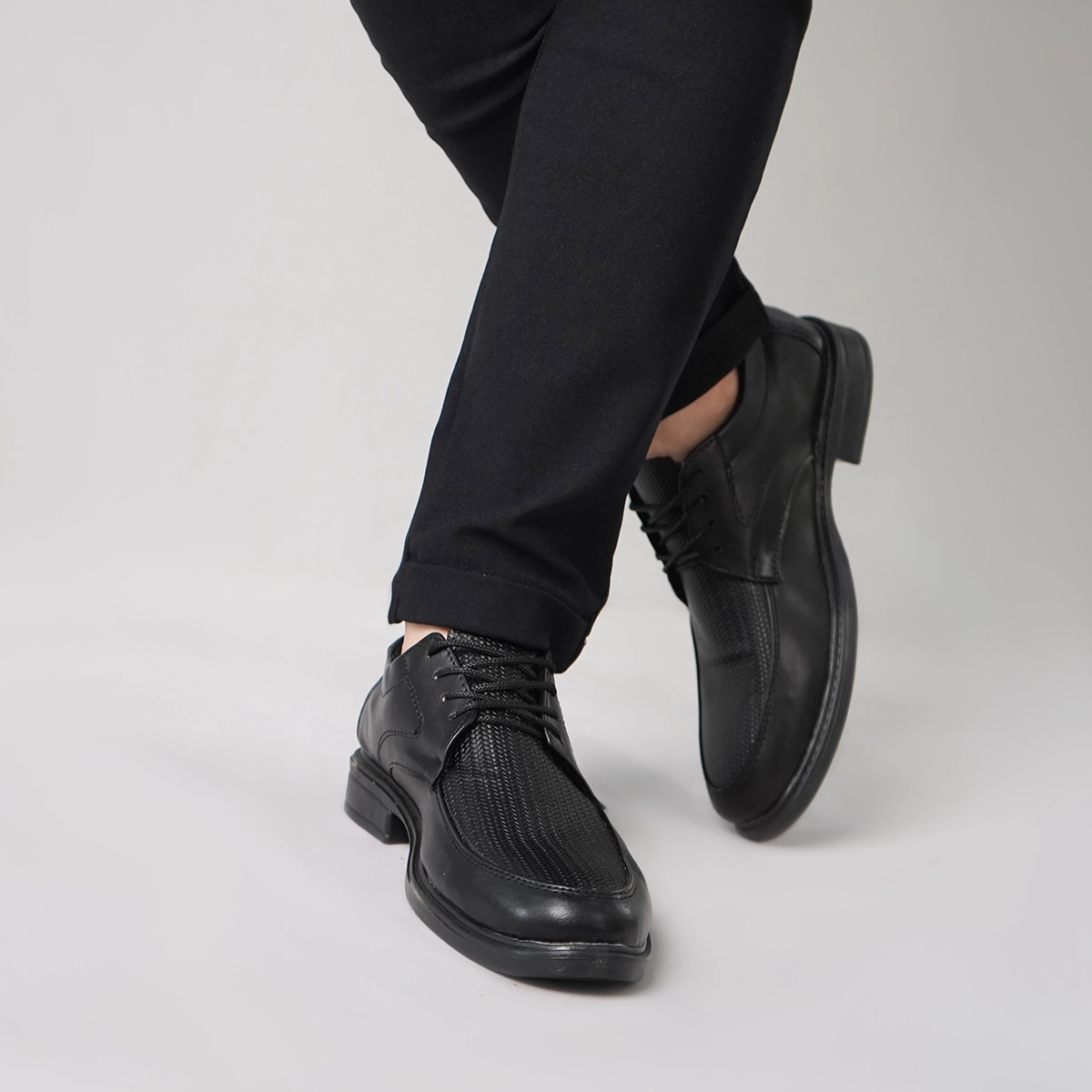 کفش رسمی بندی طرحدار مردانه مدل armin