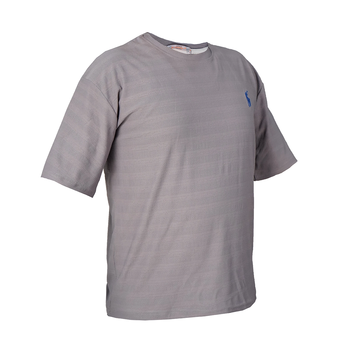 تیشرت مردانه پلو طوسی مدل Moroco