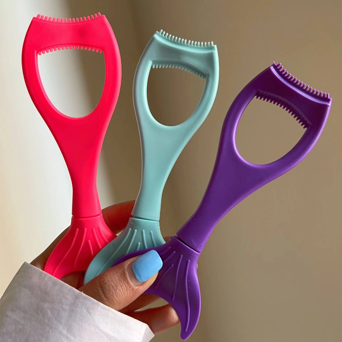 شابلون ریمل و خط چشم طرح ماهی