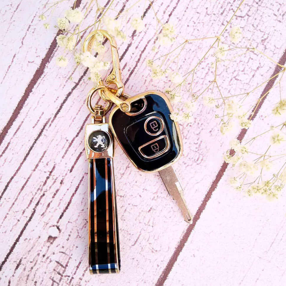 ست کاور و بند جاسوئیچی طرح پژو