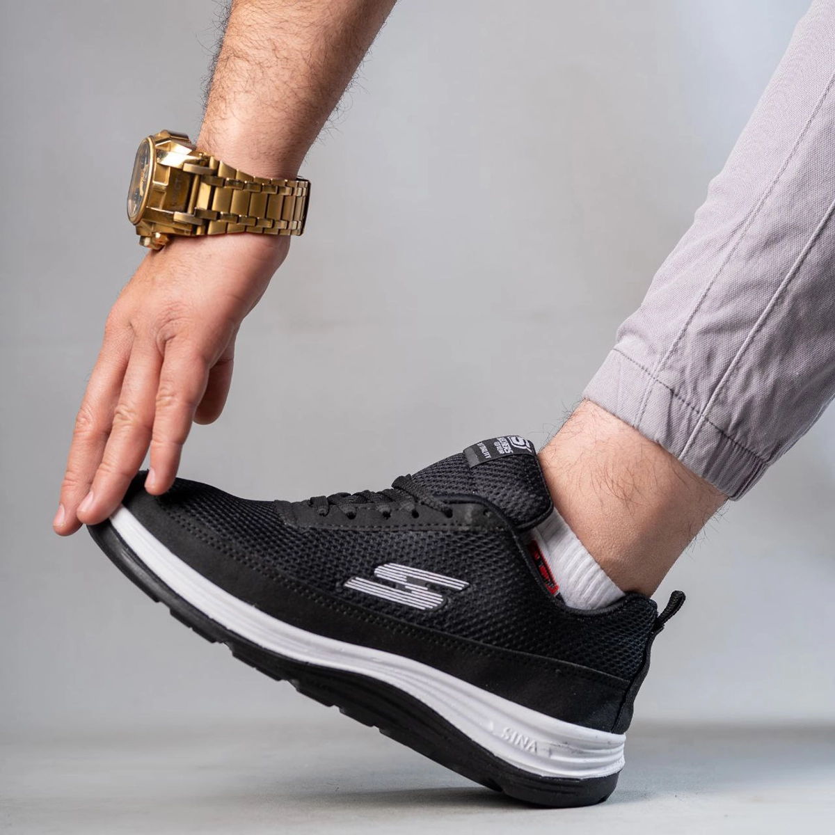 کفش ورزشی Skechers مشکی مردانه مدل Aydin